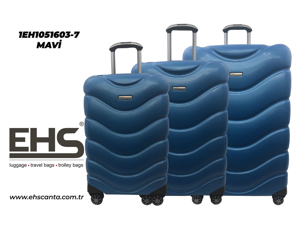 EHS 2018 - 5160 Modelimiz  #valiz #bag #travelbag #suitcase #case #valise #london #paris #germany #turkey #bags #travelbags #çanta #bavul #istanbul #ankara #antalya #newyork #sidney #berlin #frankfurt #bayan #fashion #moda #man #school #women #black #blue
ehscanta.com.tr