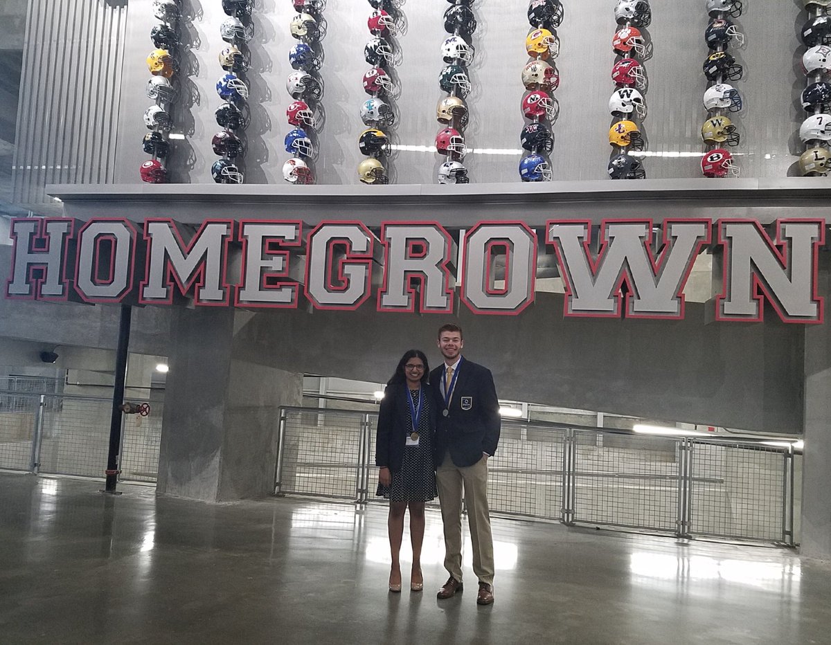 bvwdeca's tweet photo. Huge congrats to our “Homegrown Legends” @coleman_barnes3 and @NeehaKothapalli for being TOP 20 in the WORLD in their events at #DECAICDC2018 https://t.co/FwtvRUevOR