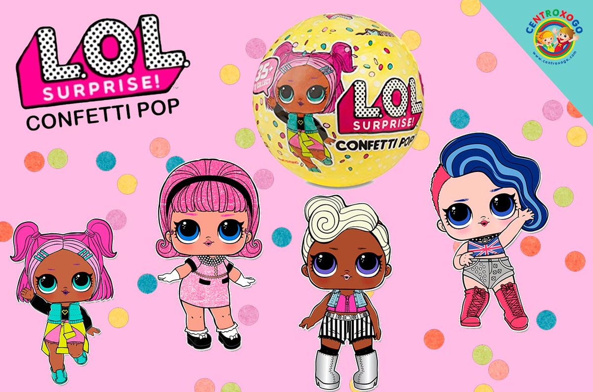 Uživatel Centroxogo España na Twitteru: „LOL CONFETTI POP ¿Ya tienes la tuya? Colecciona todas las muñecas LOL CONFETTI POP Disponible en https://t.co/g9UJz6Fe9O… https://t.co/bSuTsgDDq4“