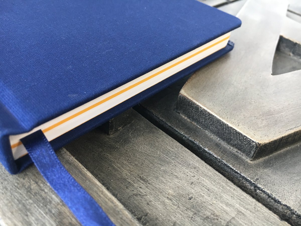 PureprintGroup's tweet photo. It’s National Stationary Week this week and we are loving all the fabulous note books we produce for customers – from naked binding, saddle stitching to round cornering #natstatweek2018 #printgeek https://t.co/TkojUW5uaH