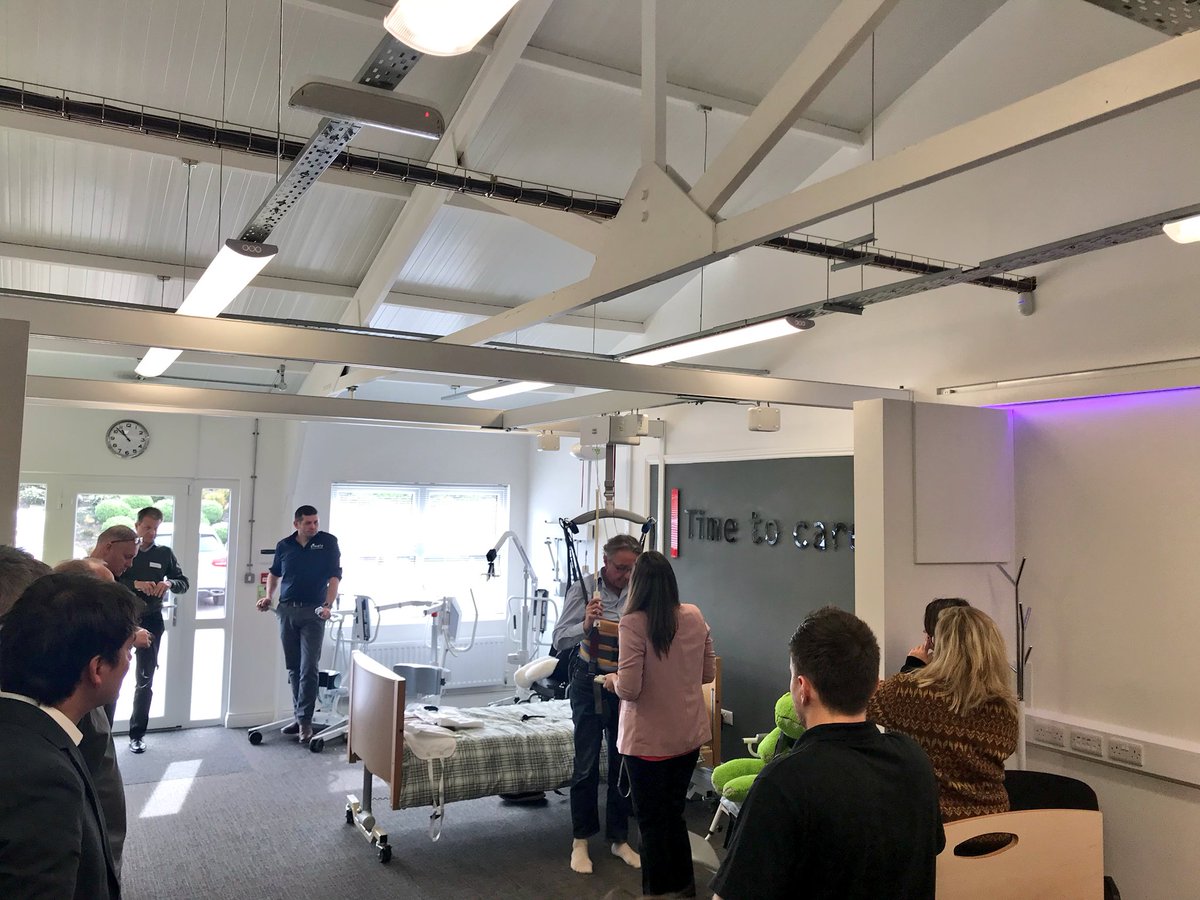 Masterclass Sling Training day today being held at Simply by Guldmann. Various dealers from all over the UK attending.