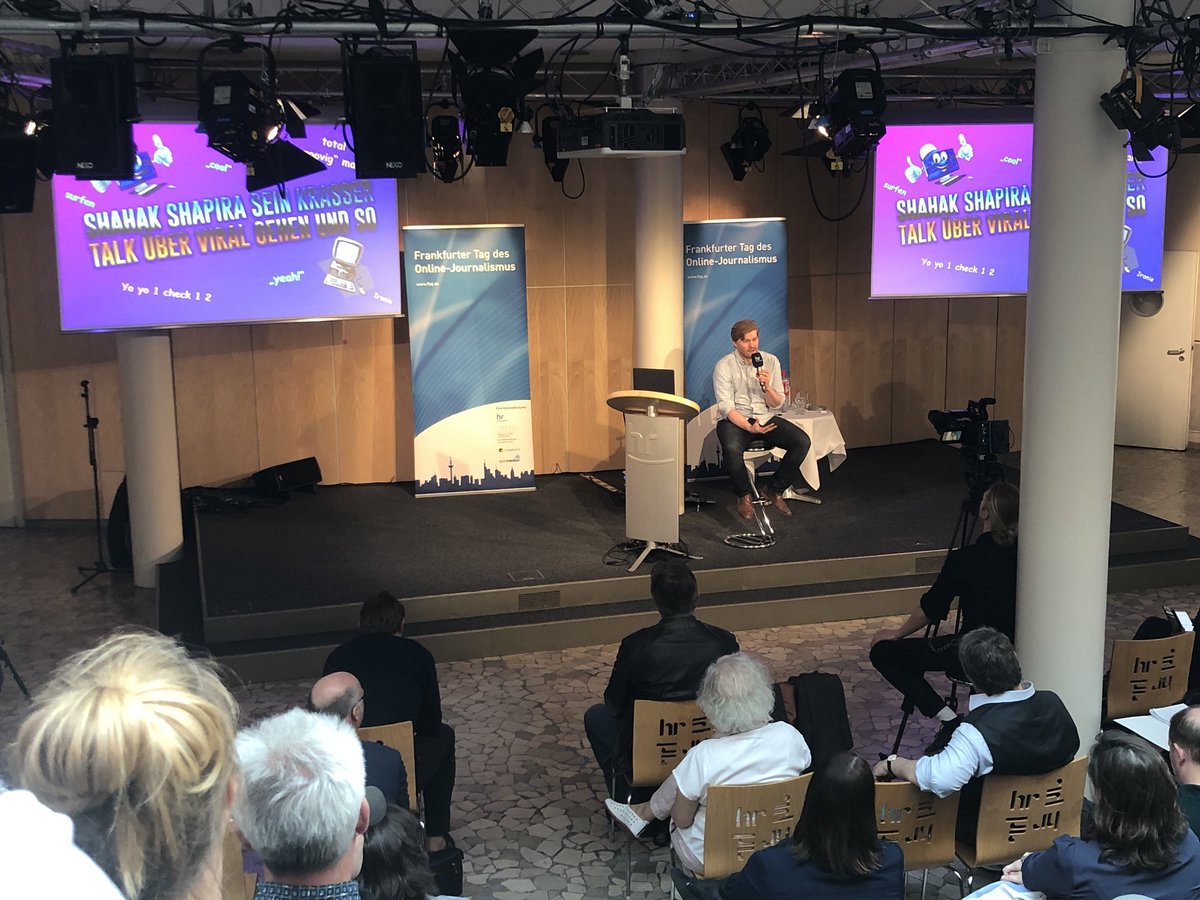 Tdoep's tweet photo. „Wir wissen jetzt alles und interessieren uns für garnichts“ Shahak Shapira - sein krasser Talk über viral gehen und so... #ftoj18 https://t.co/JW34udTZFt