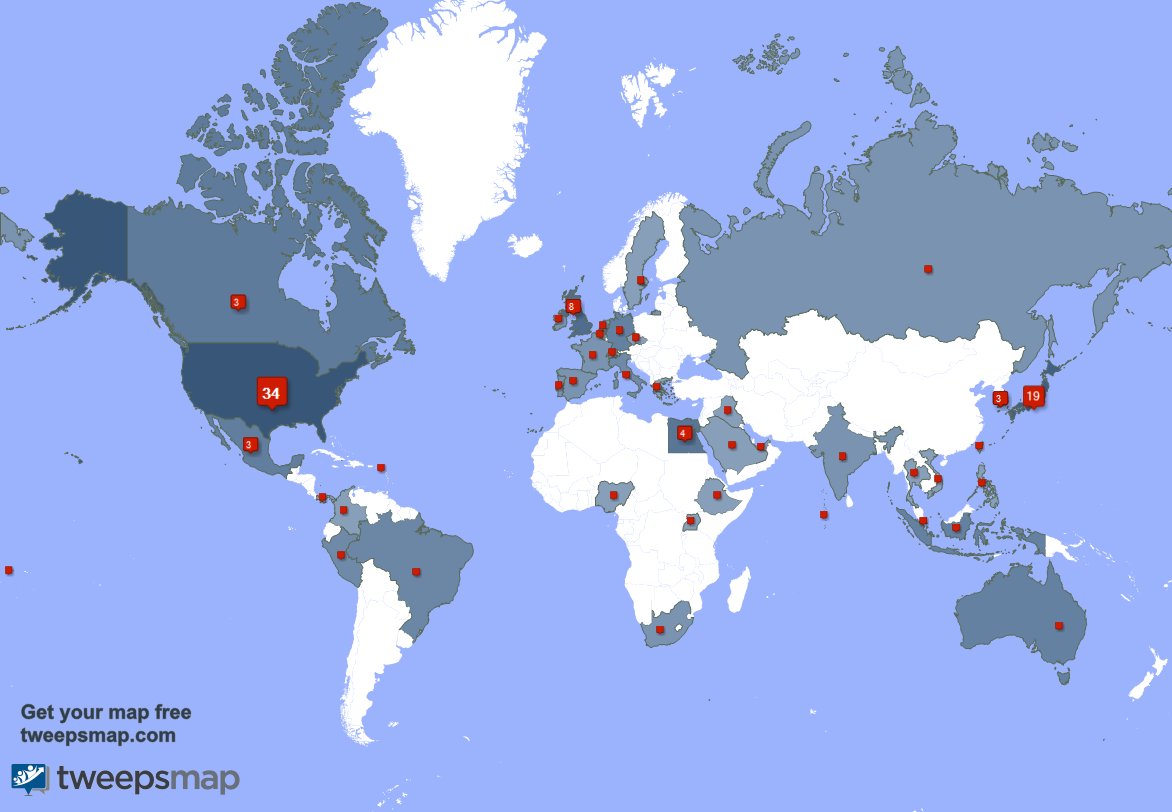 I have 1 new followers from Vietnam, and more last week. See tweepsmap.com/!KaiKaiExz