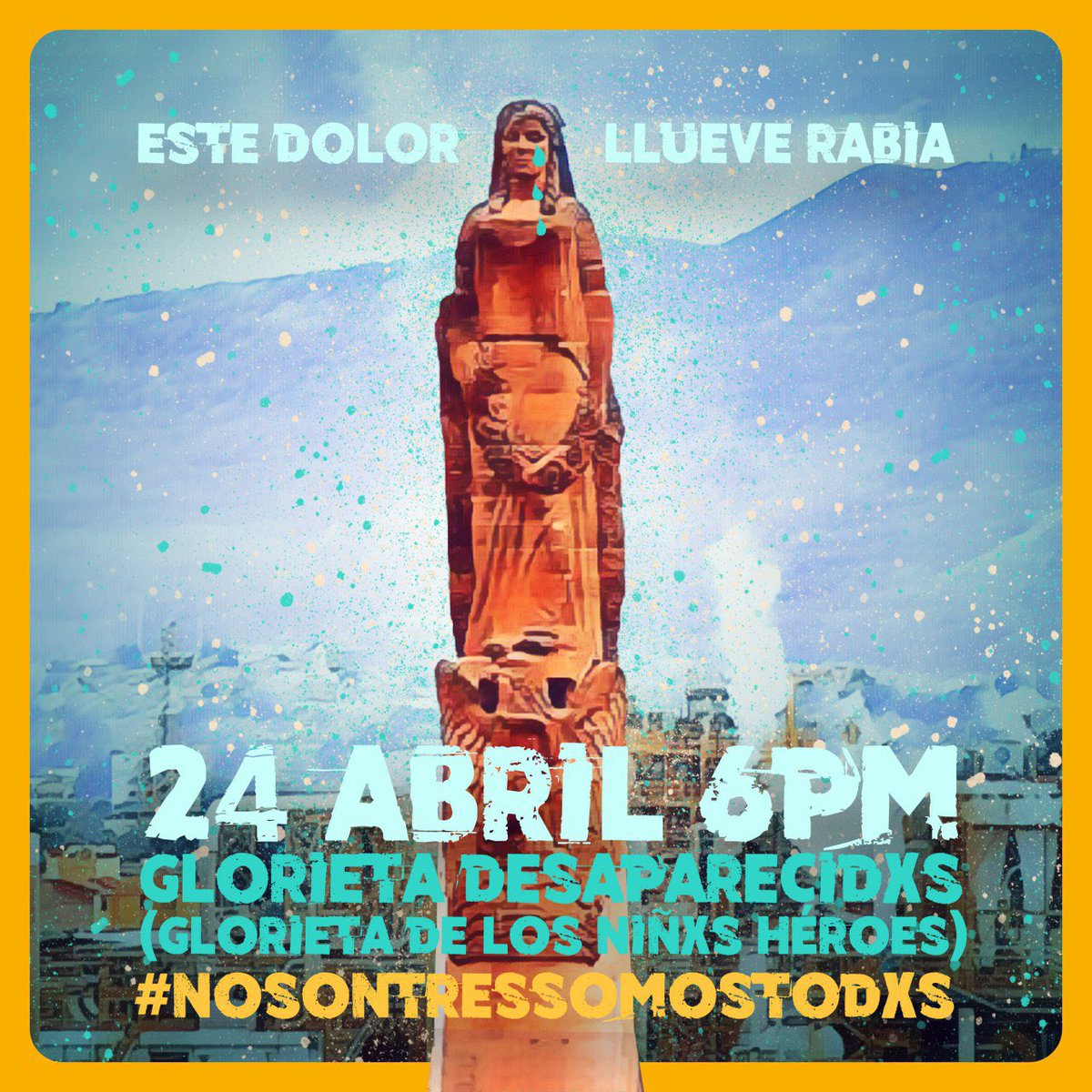 elgritomas's tweet photo. Estamos de luto.
Hoy, marcha #NoSonTresSomosTodxs en #guadalajara #CDMX https://t.co/OVQMjYTk5i