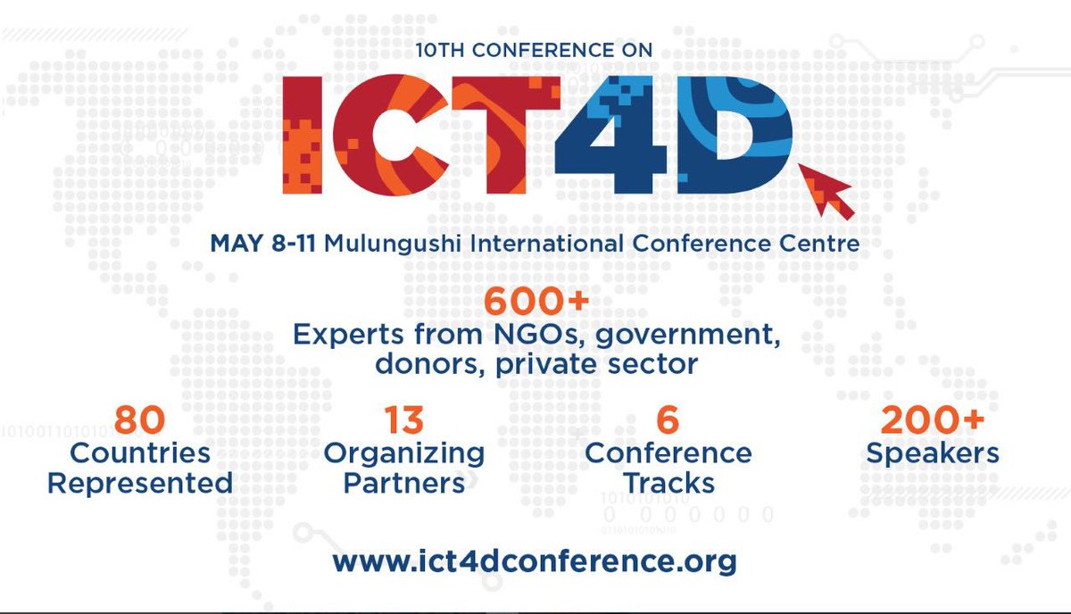 We are ecstatic to announce the presence of the Zambian president, H.E. Edgar Lungu at the 2018 <a href="/ICT4DConference/">ICT4D Conference</a>! He will present the welcome address to our distinguished guests on May 8 in Lusaka ow.ly/uQhU30jDhiq