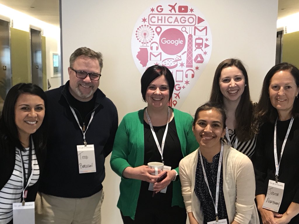 CrisC_CPSFACE's tweet photo. PD @Google Chicago today! #GoogleEDU #WeAreFiveStar #GrowWithGoogle https://t.co/Iiy9DPWnAX