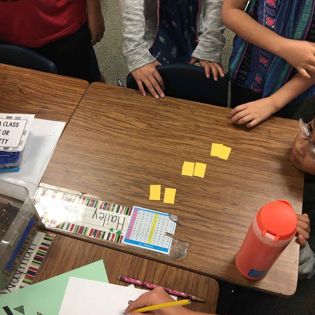 BethChinderle's tweet photo. We had so much fun sharing fractions and hopping on the number line at @PHEHuskies in 2nd grade today! #lisdelemmath #1LISD https://t.co/BQ3cbh6XsL
