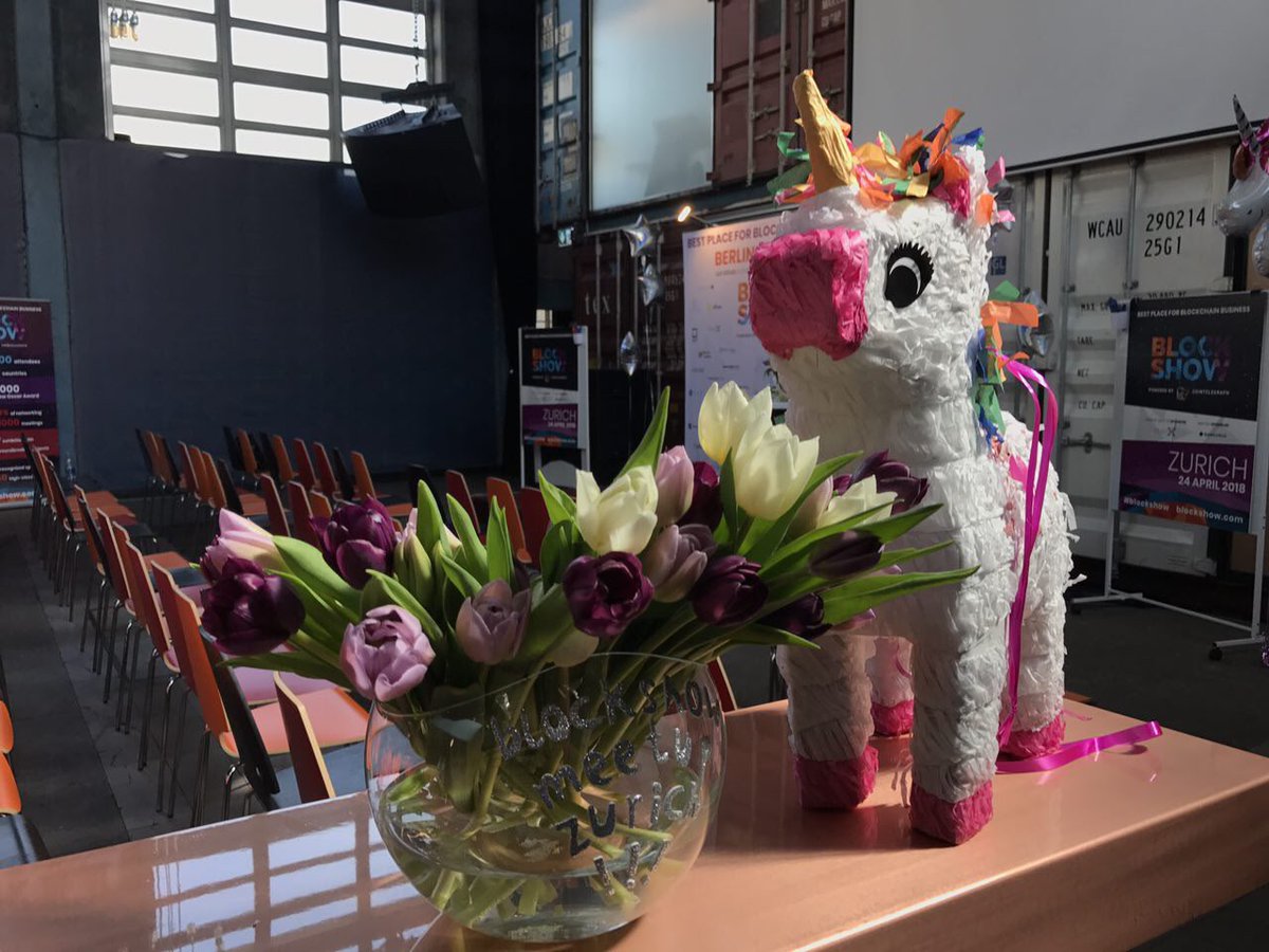 BlockShowcom's tweet photo. 📍BlockShow Zurich is open!
10 min till we begin!
We are at @KraftwerkZH together with our friends and partners @ChainX2018 and @Bankorus https://t.co/azCvNGWugI