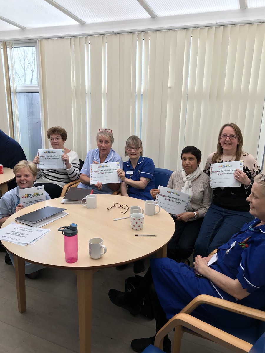yvonne_ybh's tweet photo. Talking #Red2Green #EndPJparalysis and #strandedpatients with the wonderful Nicol unit staff, who all pledged to support and improve patients experience @nhsswft Valuing patient time and improving processes https://t.co/IaSGZKbNjp