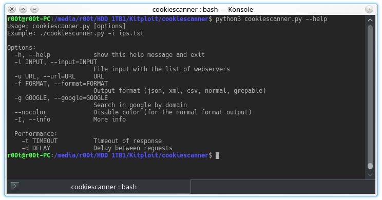 Dr2moke's tweet photo. RT KitPloit "#Cookiescanner - Tool For Check The #Cookie Flag In Multiple Sites https://t.co/k36n4t6Mla https://t.co/nwGxsfKE3M"