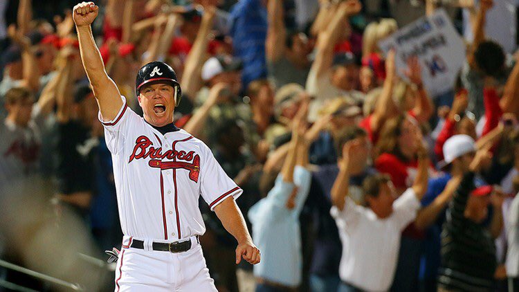 Happy Birthday to Chipper Jones! Played his whole 19 year career with the   
