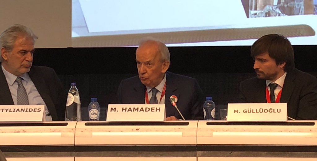 fyarak's tweet photo. Minister Hamade "we want more than avoiding a #NoLostGeneration...we want to create a new generation that will be the future of Syria" #SyriaCon2018 #MEHE https://t.co/Imi4SEelqJ