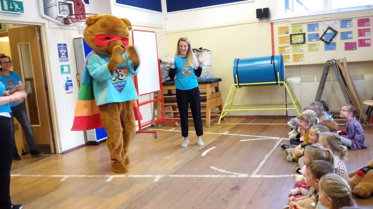 AberladyP2's tweet photo. P1, P2 and the morning nursery had great fun this morning with Buddy Bear and his friends, learning about how to talk about feelings and being kind to each other. Thank you Buddy Bear. https://t.co/vnHiHhqKle