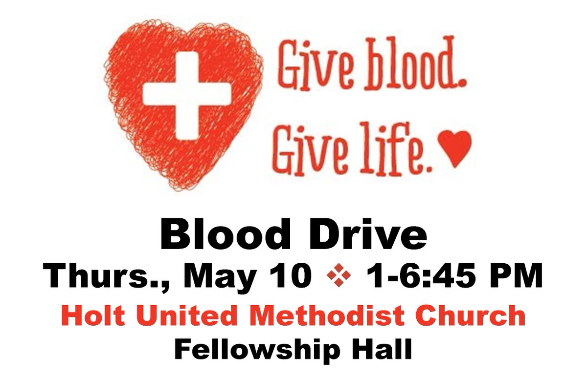 holtumc's tweet photo. The Spring blood drive is coming up. Every one can help! #GiveBlood #GiveLife https://t.co/sXVEbpvst5
