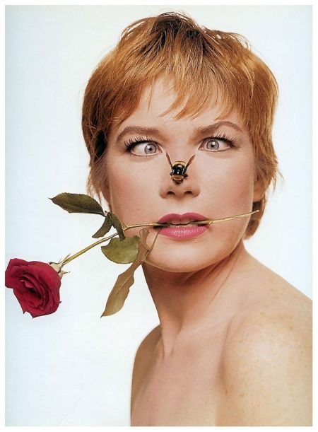 Happy birthday to Shirley MacLaine. Photo by Bert Stern, 1960. 