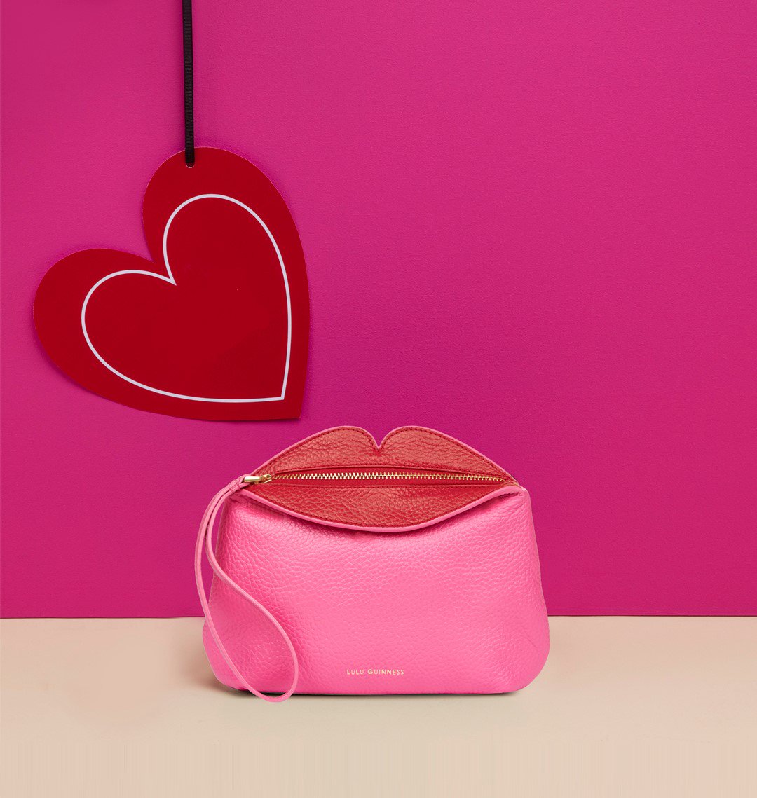 lulu guinness clover clutch
