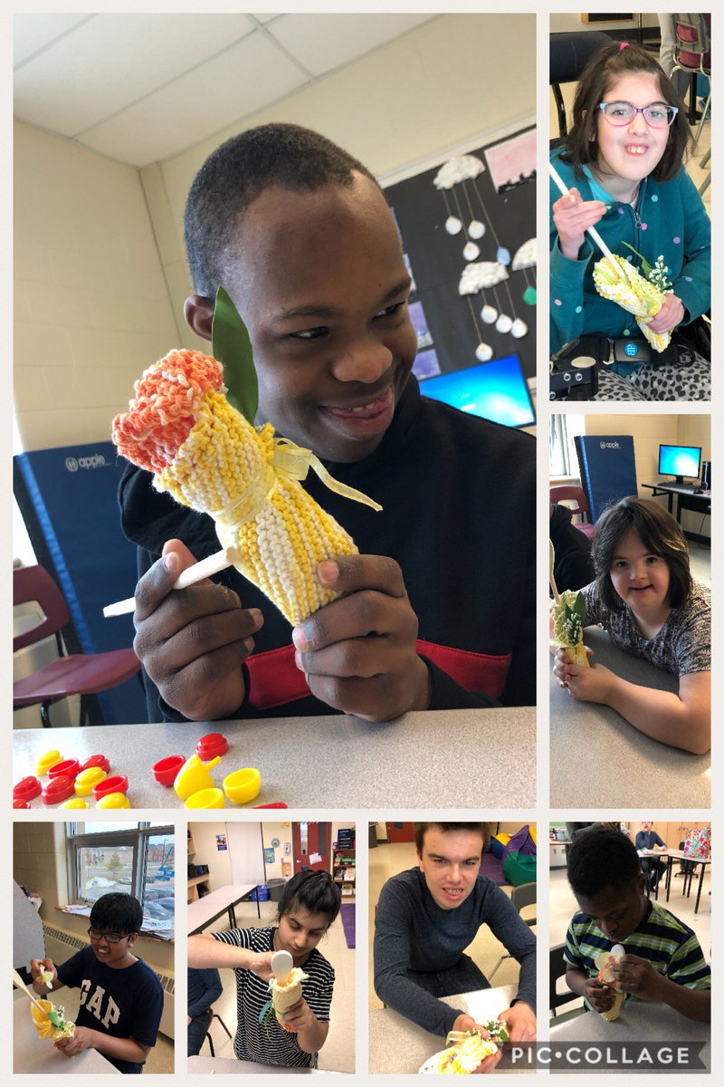 SUCCESS_HB212's tweet photo. Decorating the handmade cloth bundles for sale for the @cancersociety! #teamworkmakesthedreamwork https://t.co/xNP70Ezoh8