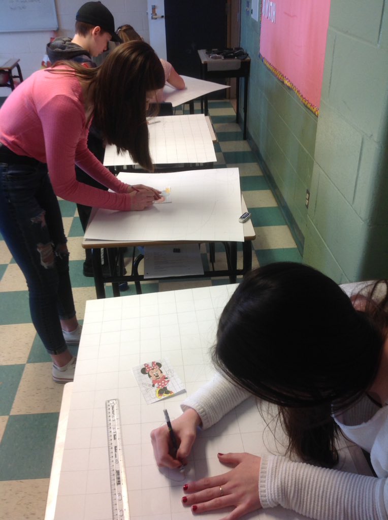 kampbell66's tweet image. @TATwolves @NLESDCA @dalegkirby The beginning of a masterpiece, scale factor and enlargements in grade 9 Math #scalefactor #math9 #mathisfun