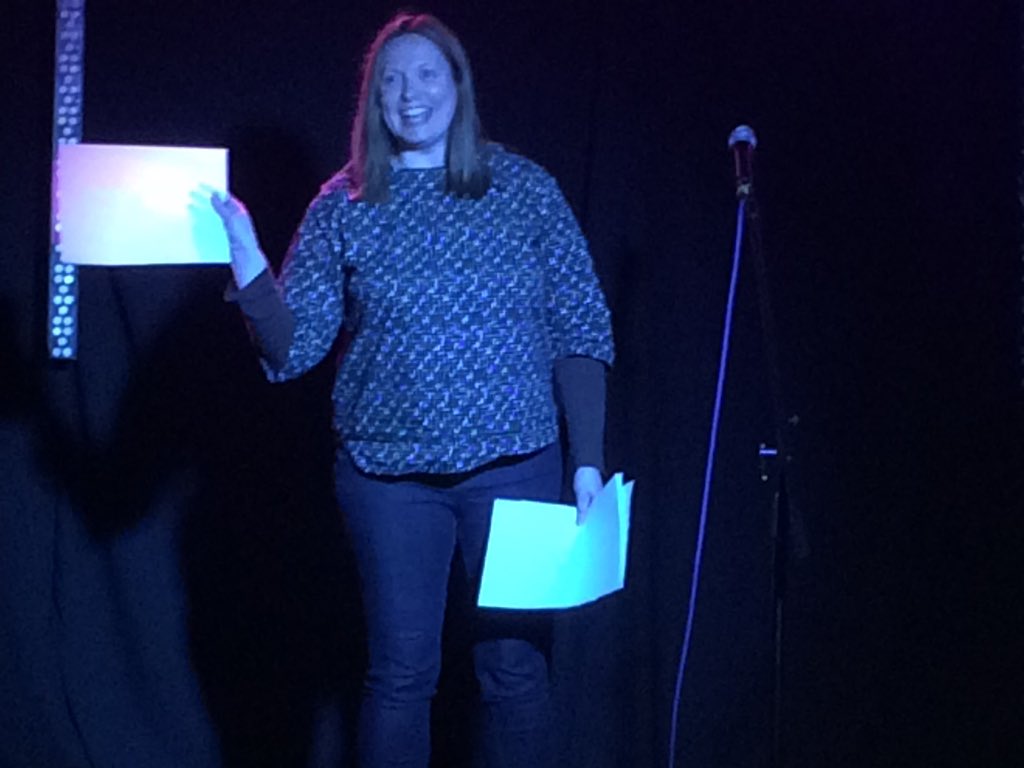 LongLiveComedy's tweet photo. Hitchhiking life hacks with @MARIELIGHTMAN at #LongLiveComedy https://t.co/MyA6czLJgt