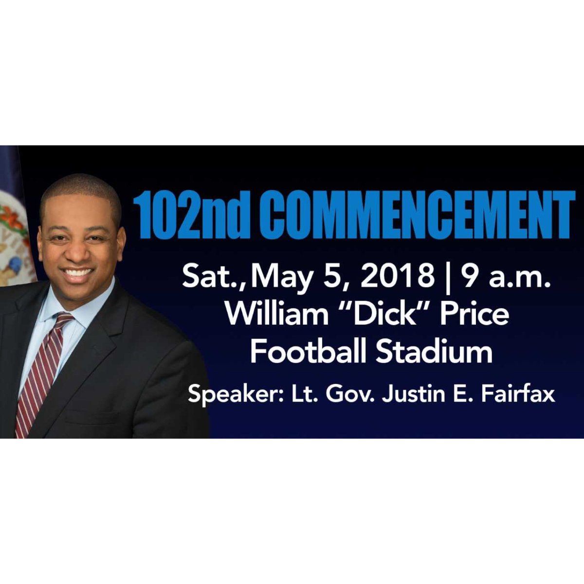 Norfolkstate's tweet image. "Education is for improving the lives of others and for leaving your community and world better than you found it." ~ Marian Wright Edelman. Commencement 102 will be held on May 5, 2018, RIGHT HERE at William "Dick" Price Stadium!🔰 #BEHOLD #NorfolkState #MayGrad #NSUGrad18