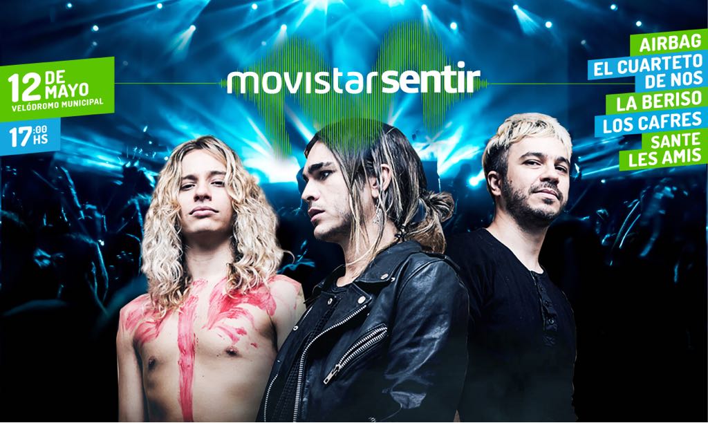 AirbagInfo's tweet photo. Cada vez mas cerca!!! Se viene concierto en Montevideo Uruguay #movistarsentir https://t.co/Rm6FOlZJyU