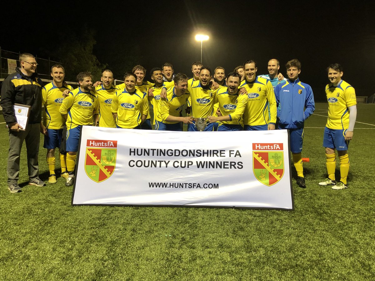 HuntsFA's tweet photo. SUNDAY CUP FINAL WINNERS - CATWORTH! #SundayCupFinal https://t.co/vJexRvtLua