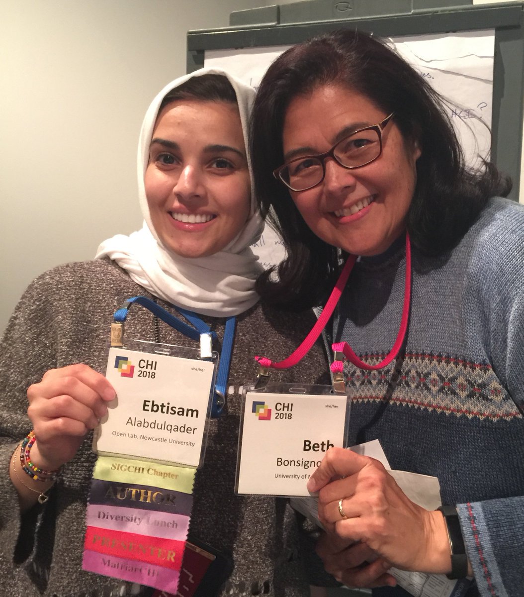 ACM CHI 2018 tweet media