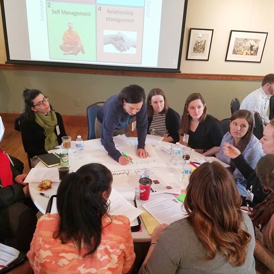 CatapultLaunch's tweet photo. Catapult had the opportunity to partner with Leadership Buffalo today to facilitate a workshop on Emotional Intelligence and Servant Leadership to their 2018 Rising Leaders class! We are #makingbuffalobetter ! https://t.co/aHfmJSZDZw