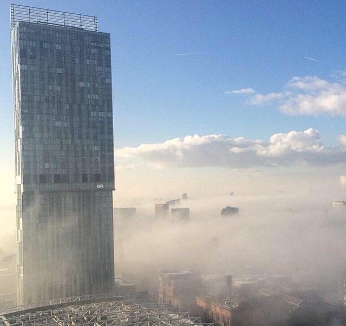 Cloud morning in Manchester #nexusproperty