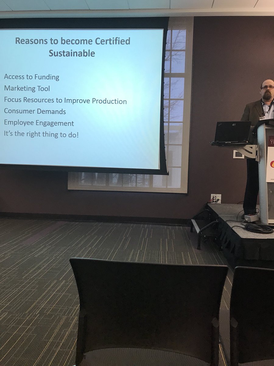 grapegrowersont's tweet photo. Engaging panel on sustainable grape growing and winemaking at #OCWC18! https://t.co/rtgX5xCs9q