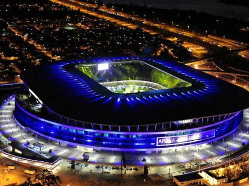 AtlMendozaOk's tweet photo. #Copa13| Final
El Arena do Grêmio en estos momentos a punto de comenzar la final.
#VamosVinotinto https://t.co/rJWdx7BclG