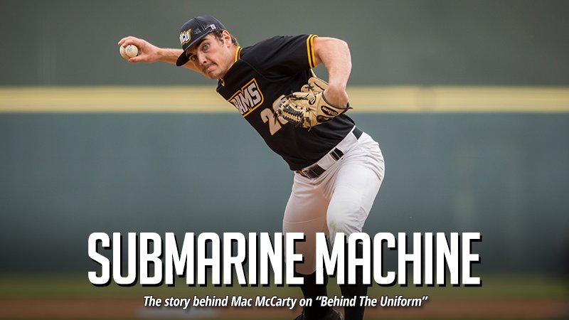 VCUBaseball's tweet photo. NEW on @VCUAthletics "Behind The Uniform": An inside look at our 🔥🔥 closer, Mac McCarty. His 💪🏻is 👍🏻. Give it a read! #LetsGoVCU 

LINK: https://t.co/4ku1oyAgQY https://t.co/UFEiccpHQP
