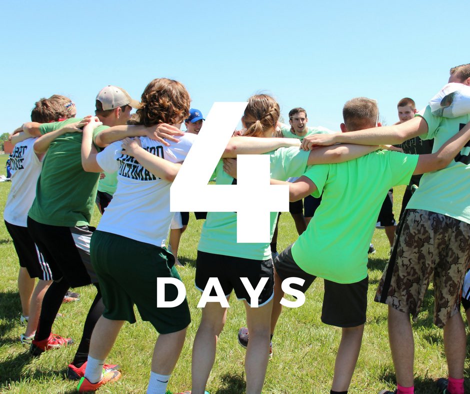 KCYouthUltimate's tweet photo. guys, we are FOUR DAYS away from KCYUC. are you pumped or are you pumped? https://t.co/xeqJRCW62O