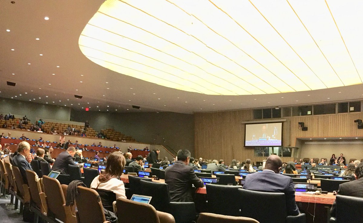 A powerful call from Norway’s Minister for Foreign Affairs #EriksenSoreide “We must shift our focus from responding to violence which costs $7 Bn a year to prevention which has a budget of only $1 Bn.” #peace17 @iahv <a href="/ConnectSDGs/">The Sustainable Development Goals #SDG🫶</a> #SDG16 <a href="/UN/">United Nations</a> <a href="/UN_PGA/">Annalena Baerbock</a>