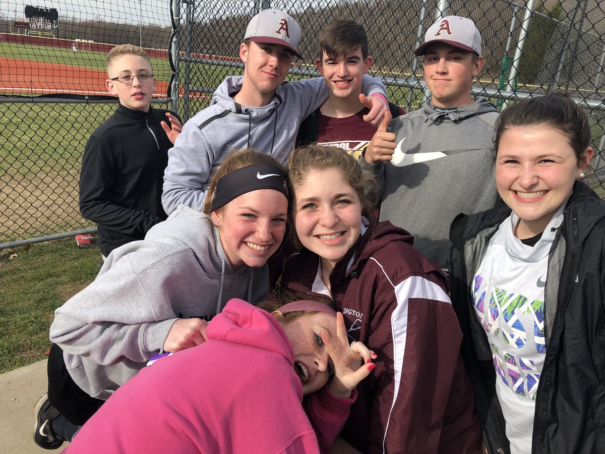 ArlingtonGLax's tweet photo. @AHS_Admiralsbse &amp; Lax Unite!! We’re learning baseball terms like “throwing cheddar”, “hitting dings”, &amp; “we want a pitcher not a belly itcher” #admiralsunite https://t.co/WJINVPOzTn