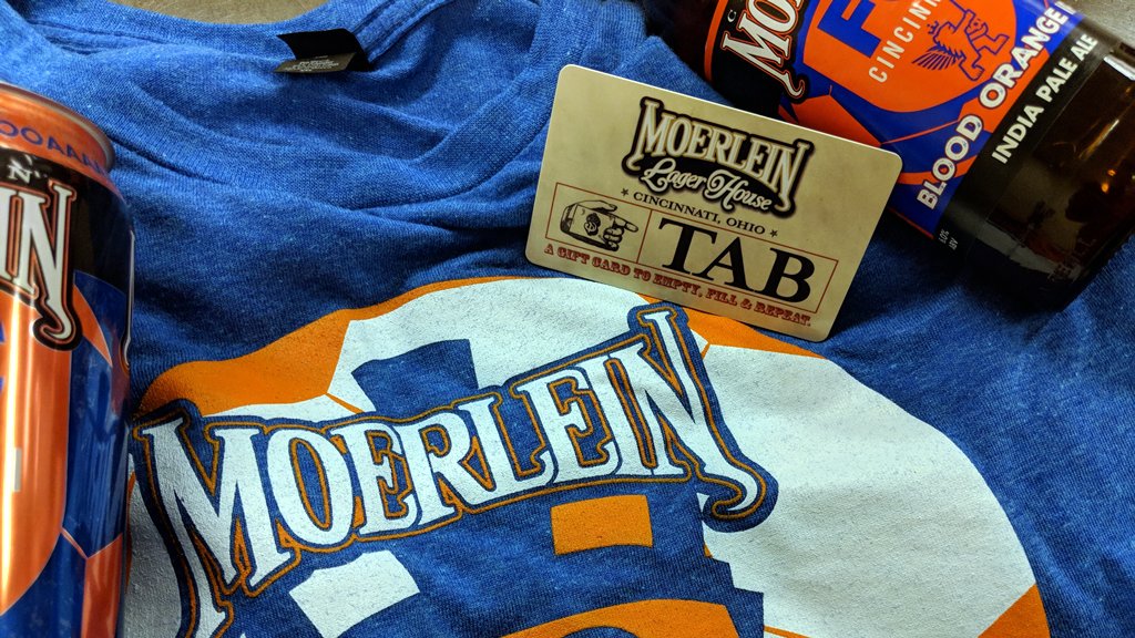 fccincinnati's tweet photo. Congrats to @jbrace4 for correctly answering the @moerleinbeers #IBleedOrange trivia question "Where did @Bahnes_2 go to high school?" with "Lakota West"!

Join in at our next home match on 5/5 for a chance to also win $100 to @MoerleinLH and a free FCC Blood Orange IPA shirt! https://t.co/KGisA9KhWG