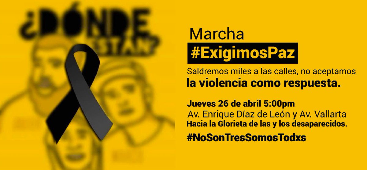ivan_jsi's tweet photo. Era Javier, era Marco, era Daniel, eran jóvenes, eran Mexicanos, eran estudiantes, eran artistas, eran hijos, eran hermanos, eran inocentes, eran el futuro que nos fue disuelto en ácido...
Perdón, les fallamos!
#NoSomosTresSomosTodxs https://t.co/tmc4UP2IAT