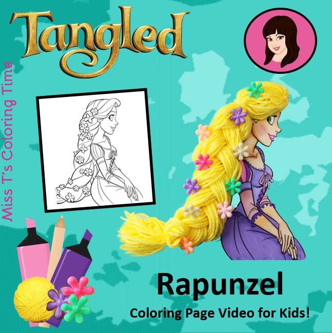 MissColorTime's tweet image. Rapunzel Coloring Page for Kids! Watch Miss T color the beautiful Rapunzel from Tangled! Watch video here: youtube.com/watch?v=9kvF5M…
And please don't forget to like and subscribe to my YouTube Channel!!!
#rapunzel  #rapunzelcoloringpage #coloringpagesforkids #misscoloringtime