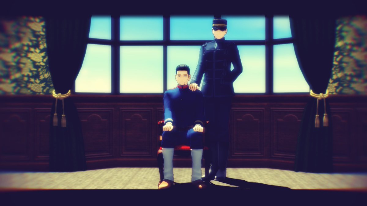 ট ইট র Rai 勇作さんモデルもお借りしました 並べた時の体格差とか顔立ちの良さとか やばい 溶けた語彙力 闇が深すぎるよこの兄弟 距離近めです 原作を未読の方はご注意 Model Jack式尾形百之助 Jack式花沢勇作