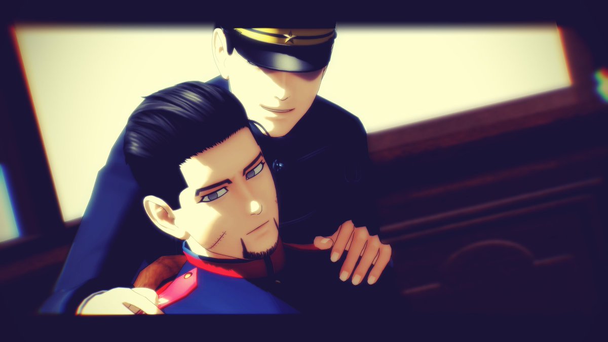 Rai 勇作さんモデルもお借りしました 並べた時の体格差とか顔立ちの良さとか やばい 溶けた語彙力 闇が深すぎるよこの兄弟 距離近めです 原作を未読の方はご注意 Model Jack式尾形百之助 Jack式花沢勇作