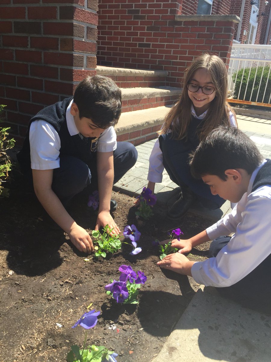 hovnanianschool's tweet photo. Planting #forgetmenots in honor of our #ancestors and all those who suffered and perished in #1915 #armeniangenocide #neverforget #preservingthepast #preparing4thefuture #armenianschool https://t.co/CIfzUCLfRM