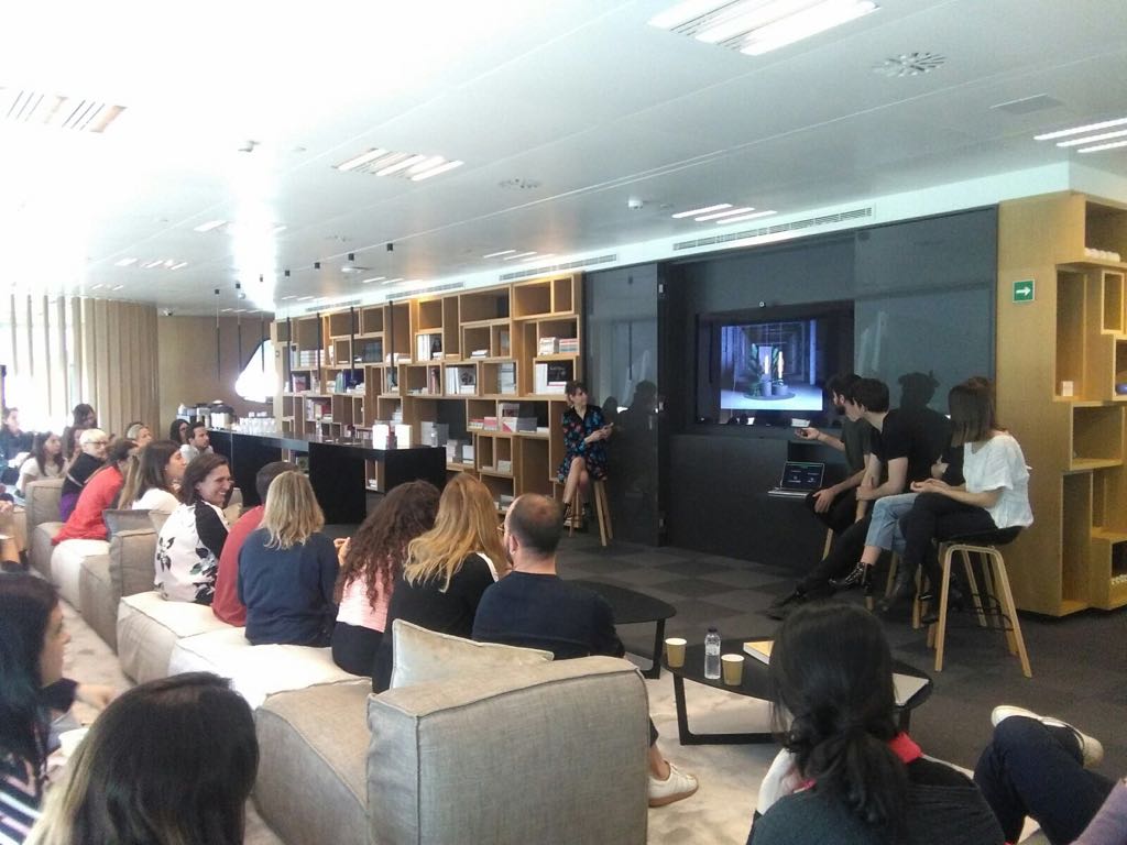 Today we have visited Puig's Executive and Marketing department accompanied by <a href="/kiwibravo/">Kiwi Bravo</a> , <a href="/Ingridpicanyol/">Ingrid Picanyol</a> and <a href="/carlacascales_/">CarlaCascalesAlimbau</a> from <a href="/thecreative_net/">thecreative.net</a> to talk about their work and creative trends. A really stimulating experience!