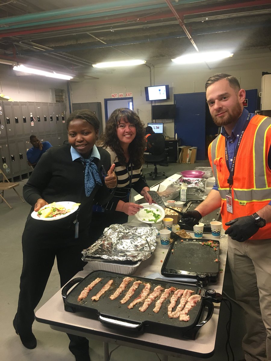 Team BNA enjoying an all STAR breakfast feast for the “Most Improved” 1st Quarter STAR Champion! @weareunited #beingunited @RLRodriguez23