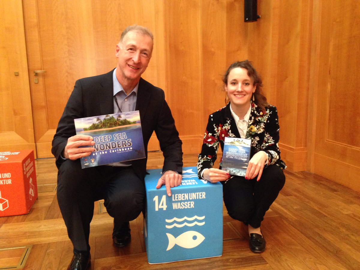 GERonEconomy's tweet photo. We are very proud of the outcome of our #AAClimateFund project Deep Sea Wonders of the Carribean: Using video footage from an expedition by @EVNautilus this series raises awareness about the treasures of deep sea ecosystems and the #NeedtoProtect #sdg 6 - https://t.co/fAdjFjJ1iy https://t.co/KKgnn7ilKw