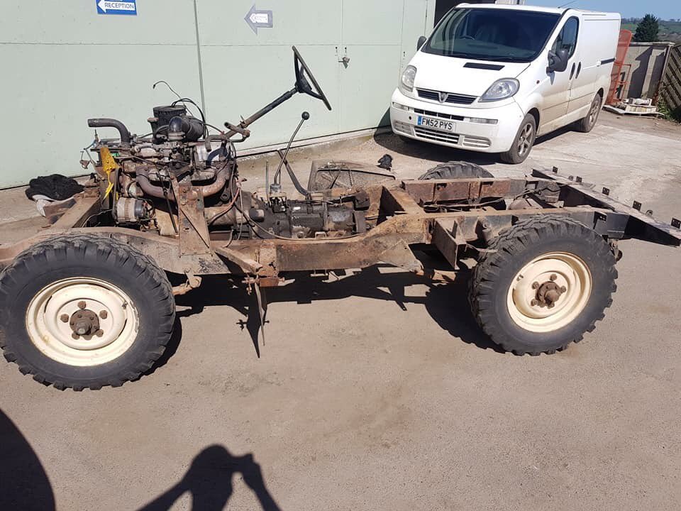 Quick update on the landrover series 3 swb #restoration project 

Now stripped ready for the repair work to begin ! #LandRover #VehicleRestoration #Somerset