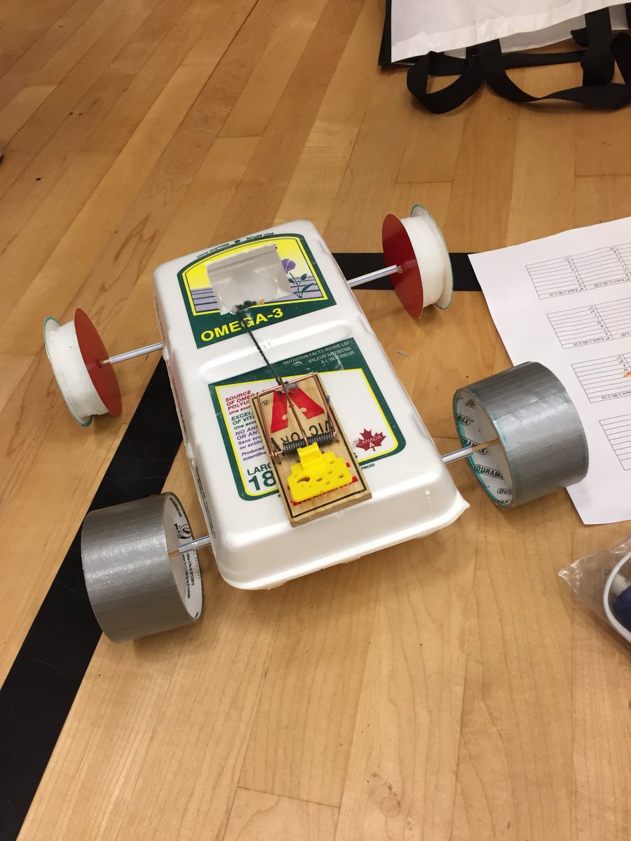 Surrey Science Challenge @ELGINPARKorcas Surrey students designing mouse trap cars #STEM #innovation #sd36learn