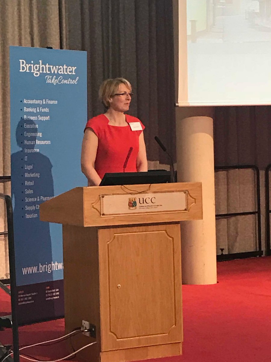 brightwater98's tweet photo. Becky Bristow of @CharteredAccIrl kicks off this evening’s conferring ceremony #ACAsuccess https://t.co/5oslblgUoz