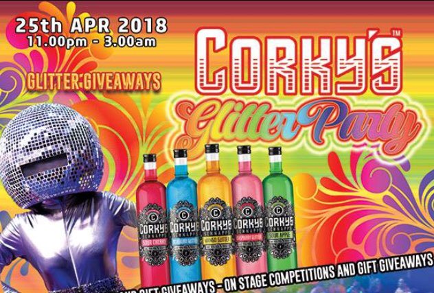 ✅Student Night✅

📆 This Wednesday the 25th of April, 2018

📍<a href="/EmpireBedford/">Empire Entertainment</a> presents “Corky's Glitter Party"

💸 Student Night Prices All Night
✅ Special Offers 
🎵 Two Rooms of Music
🏺 Extra On Stage Competitions this week!!

⏰Doors open 11:00pm. Last entry 1:30am