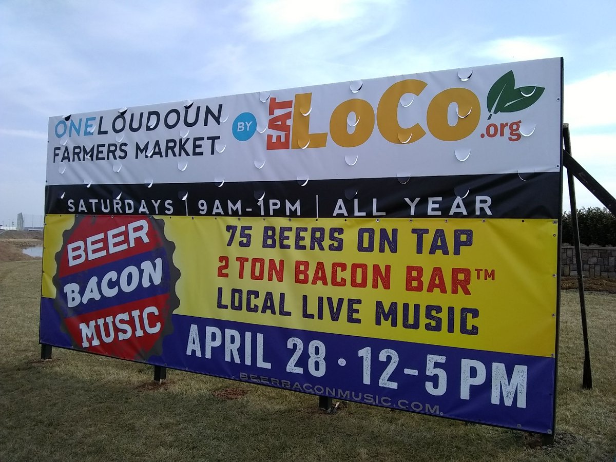 Beer, bacon, music, and a farmer's market. What could be better? <a href="/OneLoudoun/">One Loudoun</a> @eat_loco <a href="/RPAI_REIT/">RPAI</a>