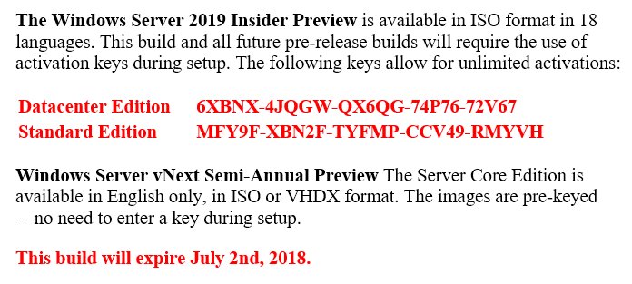 Skelne Seks udeladt 🔮WZor👁️ on Twitter: "👁🗨⚙️Announcing WindowsServer 2019 #InsiderPreview Build 17650 WindowsServer vNext #SAC (#ACore without GUI) and WindowsServer vNext #LTSC (#DesktopExperience with GUI) https://t.co/t7eK6MD8TE 📝What's New in Windows Server ... Skelne Seks udeladt 🔮WZor👁️ on Twitter: "👁🗨⚙️Announcing WindowsServer 2019 #InsiderPreview Build 17650 WindowsServer vNext #SAC (#ACore without GUI) and WindowsServer vNext #LTSC (#DesktopExperience with GUI) https://t.co/t7eK6MD8TE 📝What's New in Windows Server ...